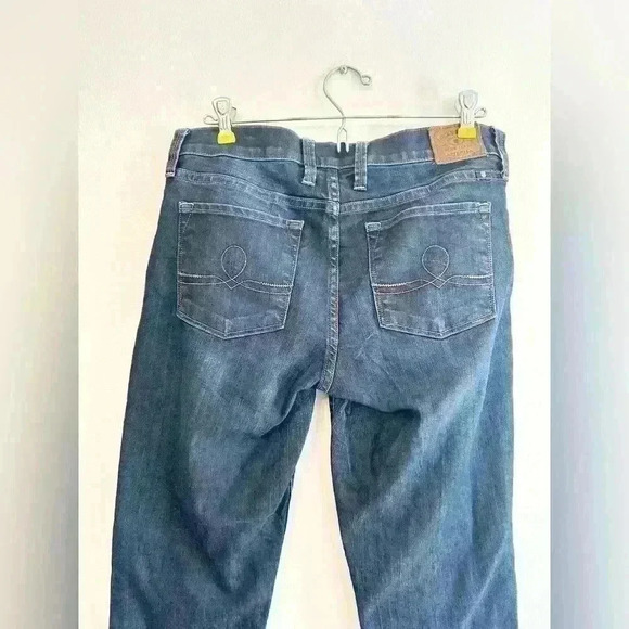 Lucky Brand Sofia Boot Mid Rise Curvy Fit Dark Wash Jeans - Picture 7 of 10